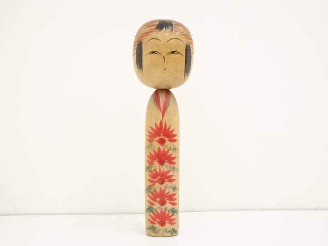 TRADITIONAL JAPANESE CRAFT / KOKESHI DOLL (30.6 cm)/ ARTISAN WORK